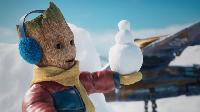 Click to watch 'Groots Snow Day' (popup) I Am Groot